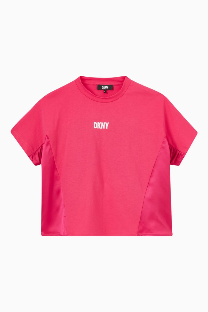 

Logo T-shirt in Cotton, Pink