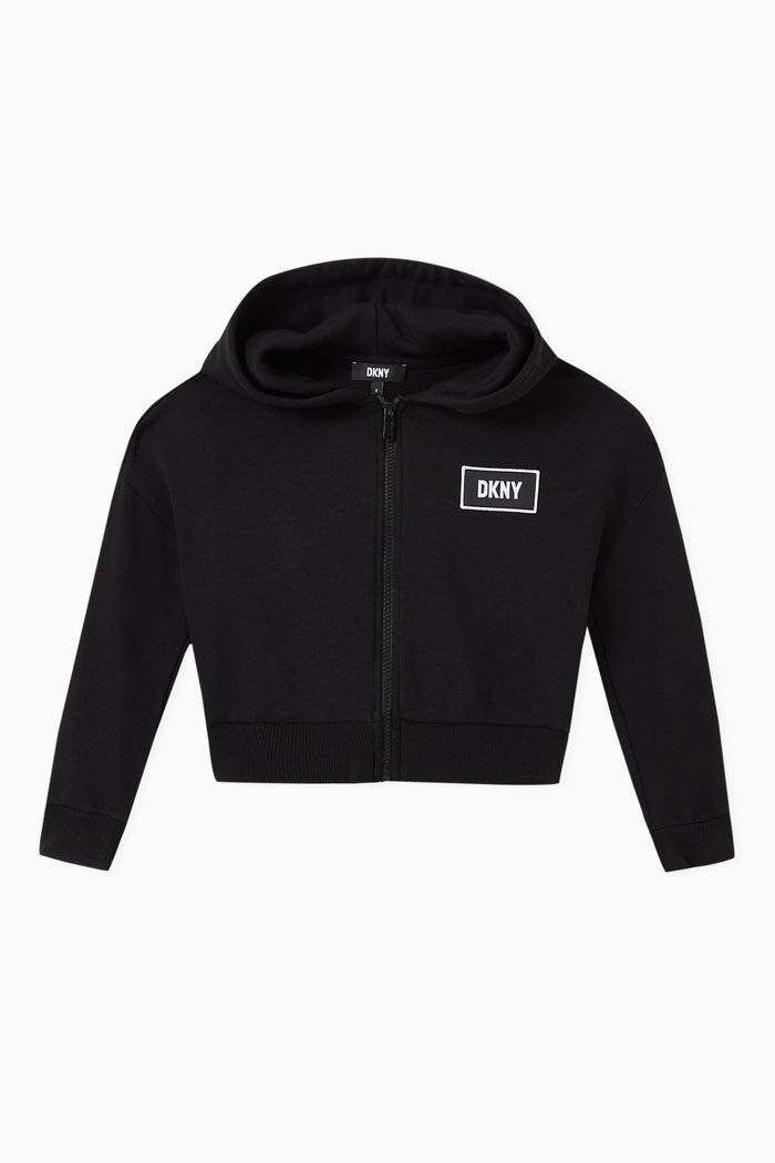 

Logo Hoodie in Cotton, Black