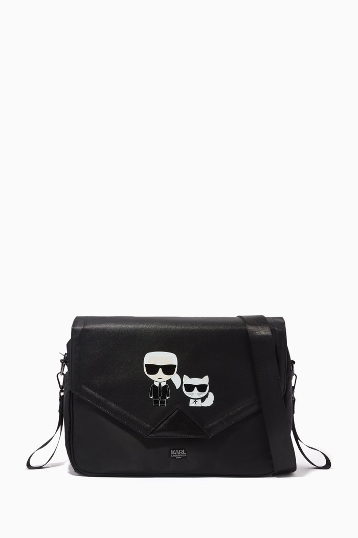 

Baby Changing Bag in Nylon, Black