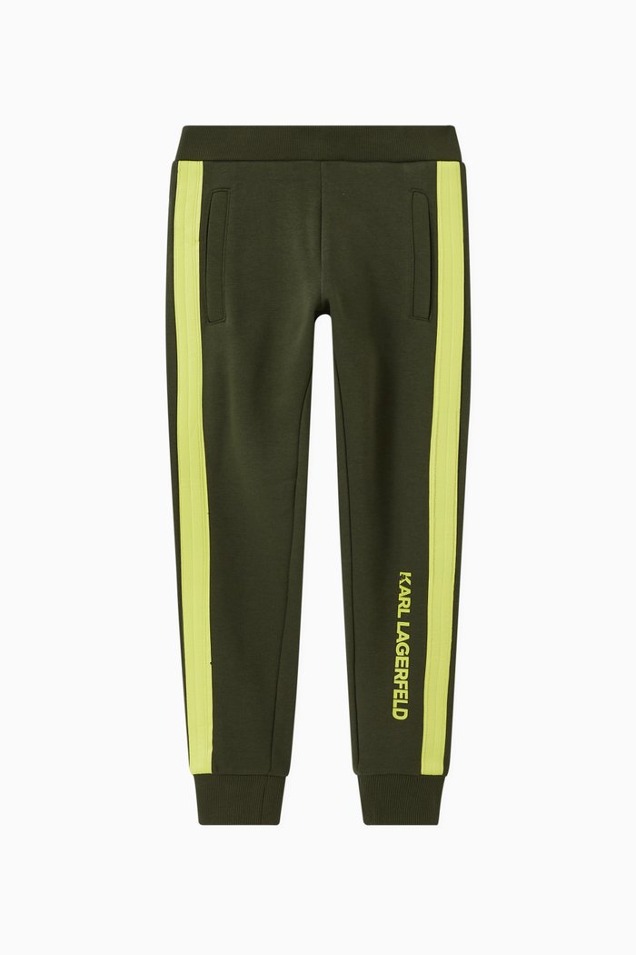 

Logo Jogging Pants in Cotton & Polyester, Neutral