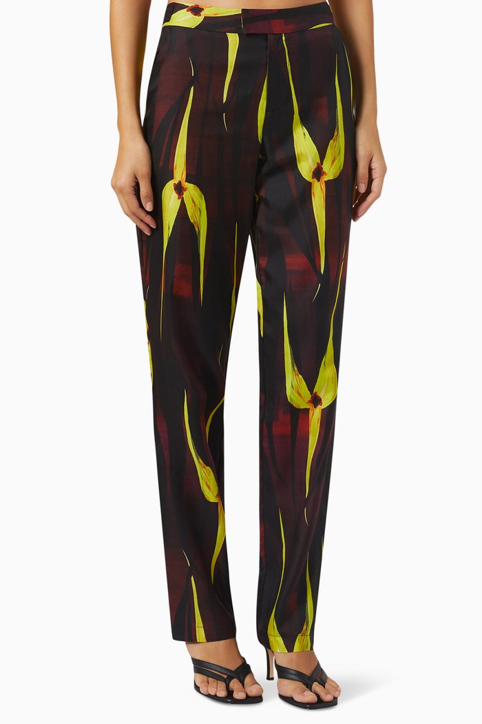 

Cruise Pants in Cotton & Silk, Brown