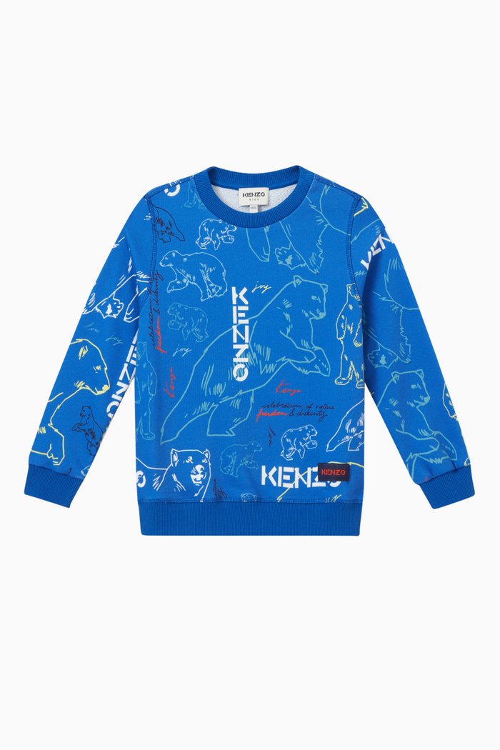 

Nova Sweatshirt in Cotton Jersey, Blue