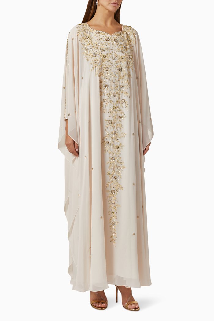 

Kaftan in Chiffon, Pink