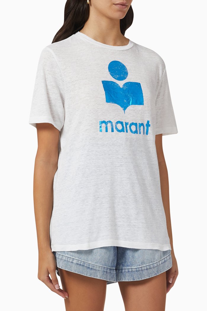 Zewel T-shirt in Jersey, Blue