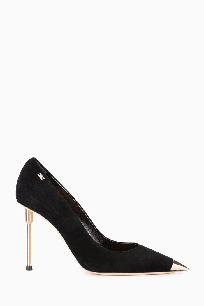 

Pumps in Suede, Black