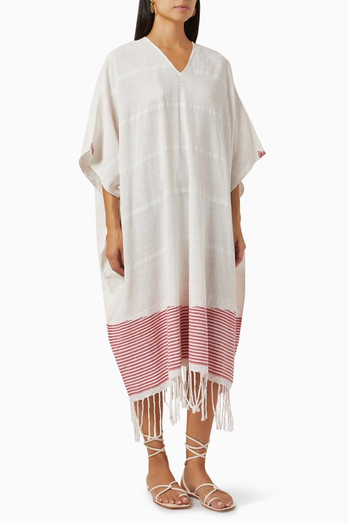 

Galia Cover-up in Cotton, White