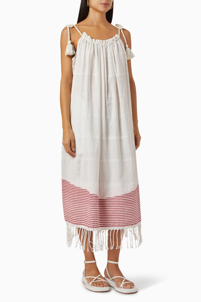 

Adira Cover-up in Cotton, White