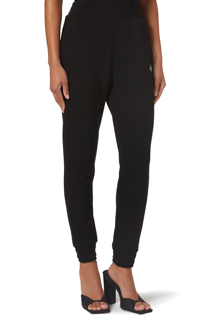 

Logo Sweatpants in Cotton-fleece, Black
