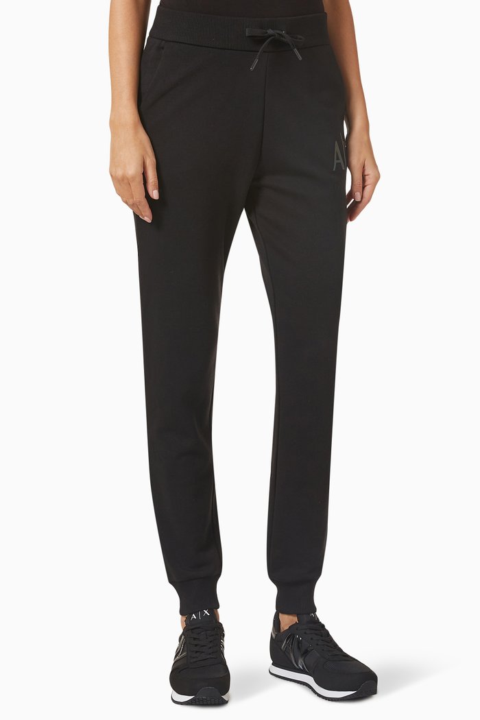 

Logo-print Sweatpants in Cotton-blend, Black