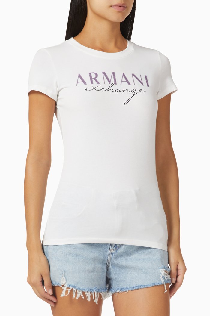 

Logo T-shirt in Cotton, White
