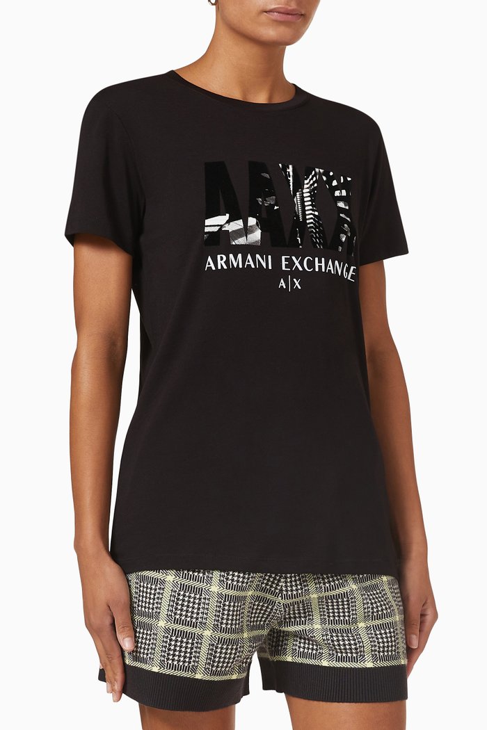 

Graphic Logo T-shirt, Black