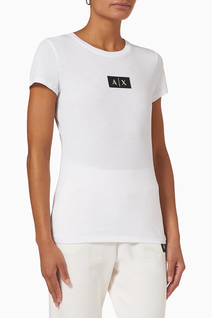

Logo T-shirt in Cotton, White