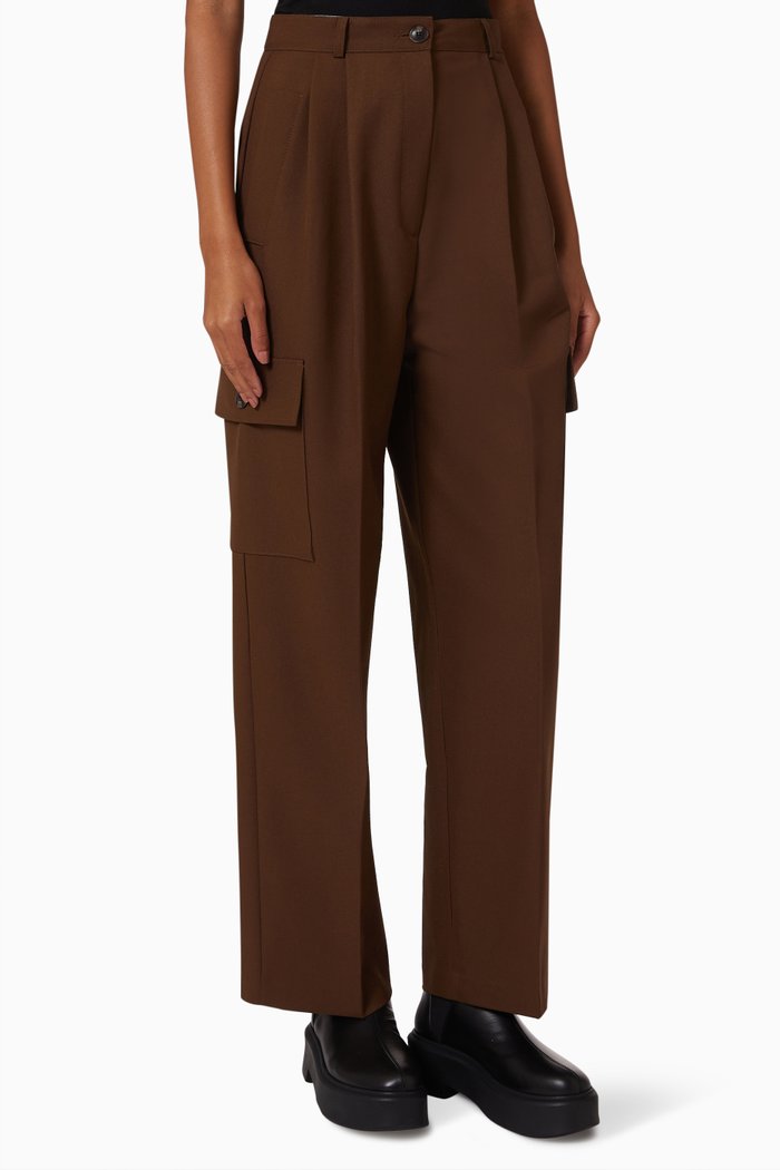 

Maesa Cargo Pants, Brown
