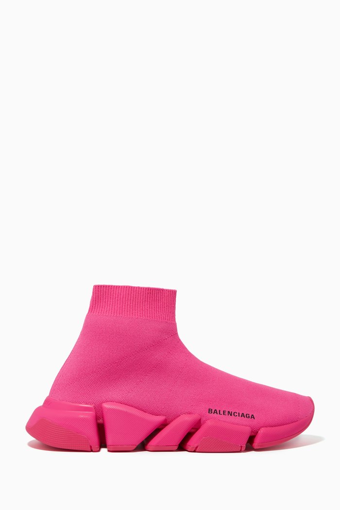 

Speed 2.0 Sneakers in Recycled Knit, Pink