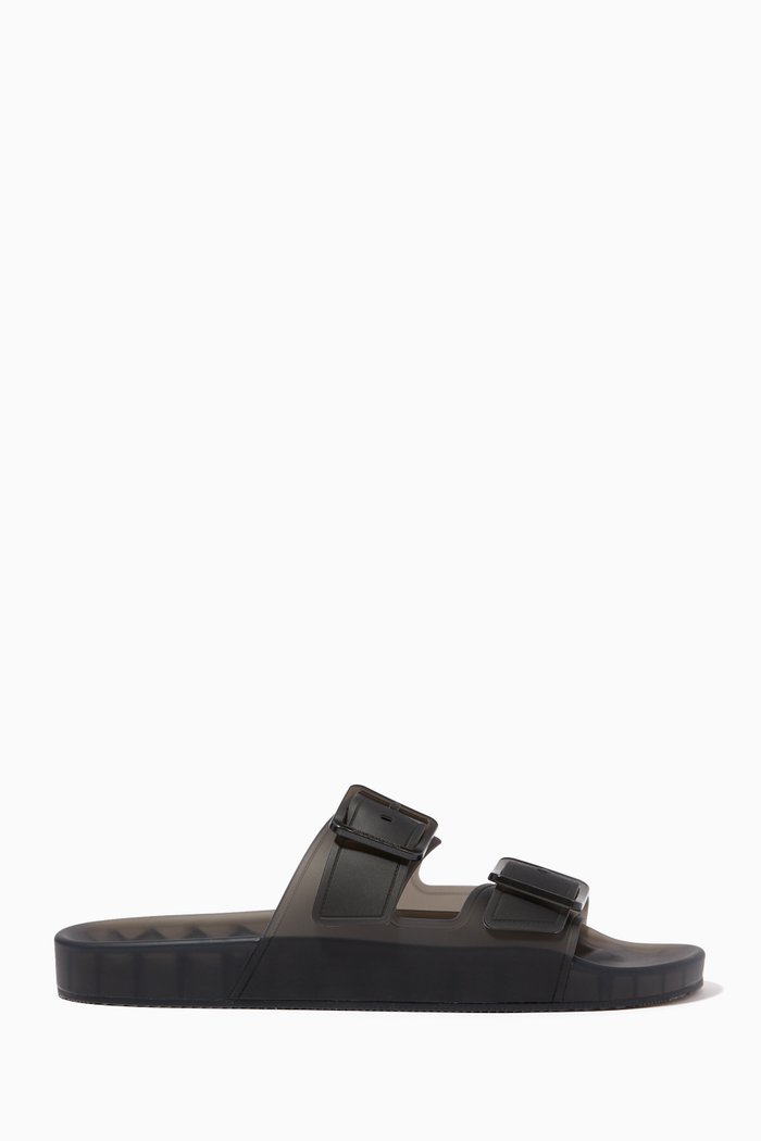 

Mallorca Sandals in Rubber, Black