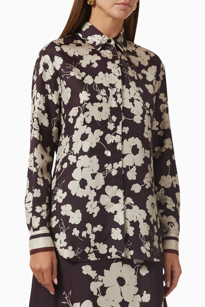 

Cottage Flowers Shirt in Twill, Multicolour