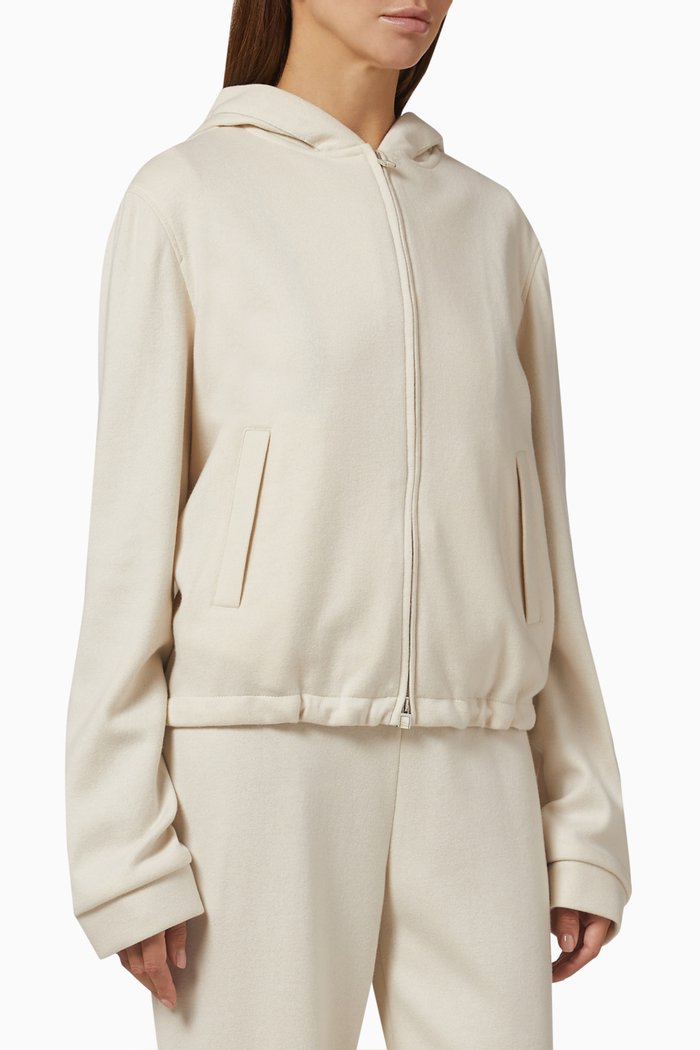 

Cross Fell Bomber Jacket in Cashmere, Neutral