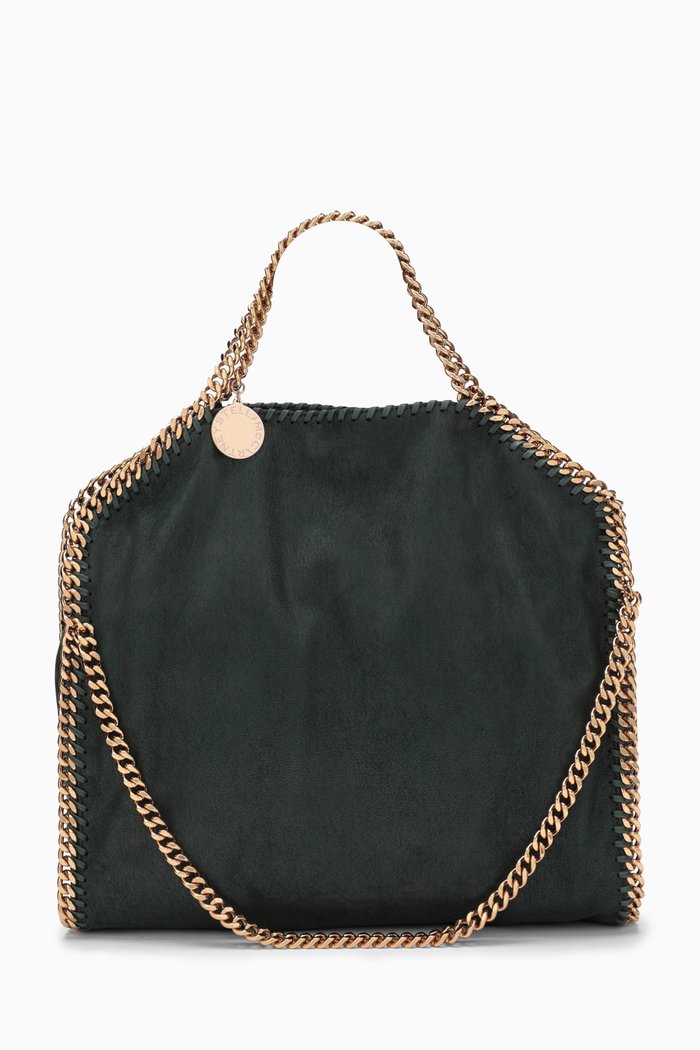 

Falabella Tote Bag in Eco Shaggy Deer, Green