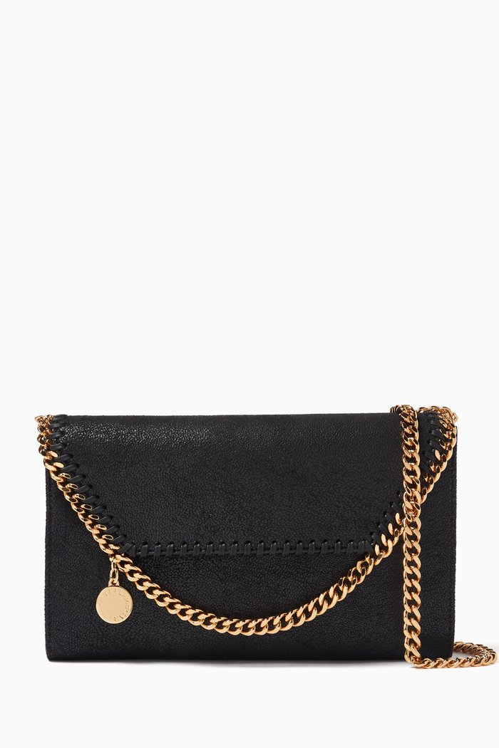 

Mini Falabella Crossbody Bag, Black