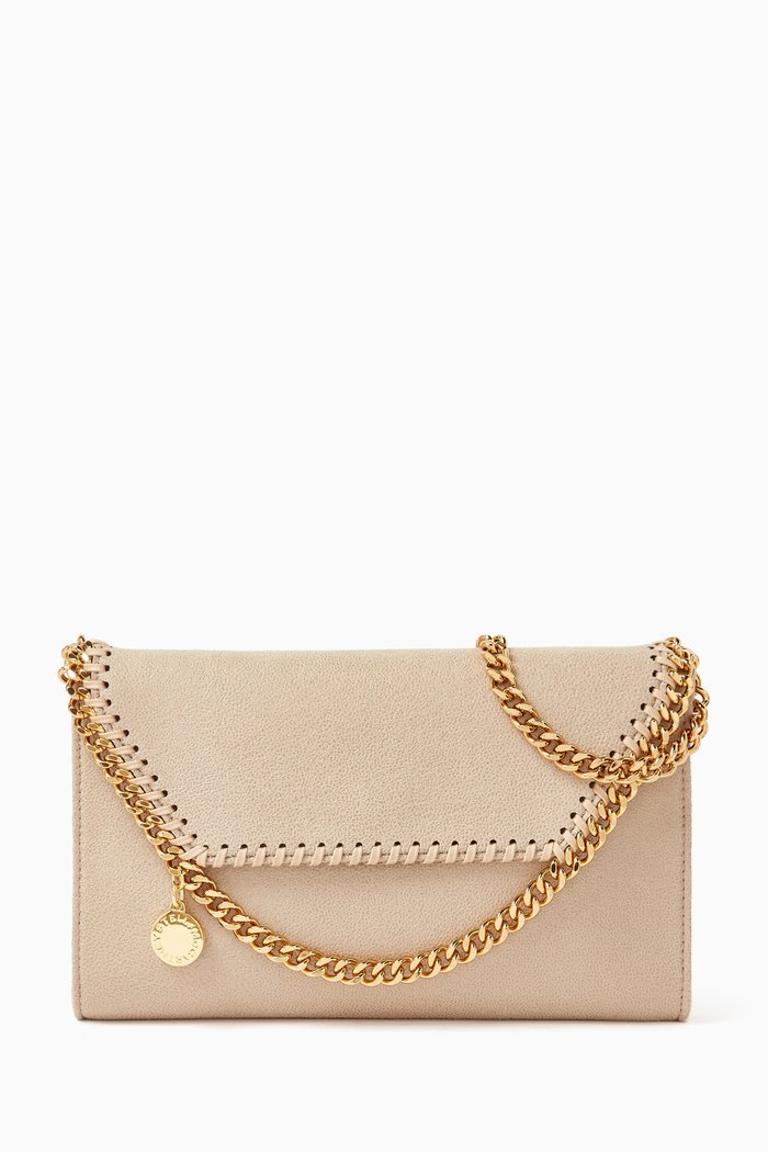 

Mini Falabella Crossbody Bag, White