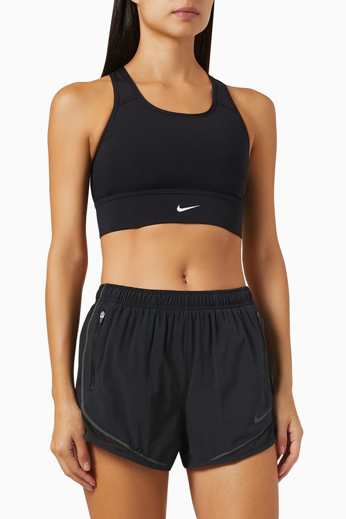 

Dri-FIT Swoosh Longline Padded Sports Bra, Black