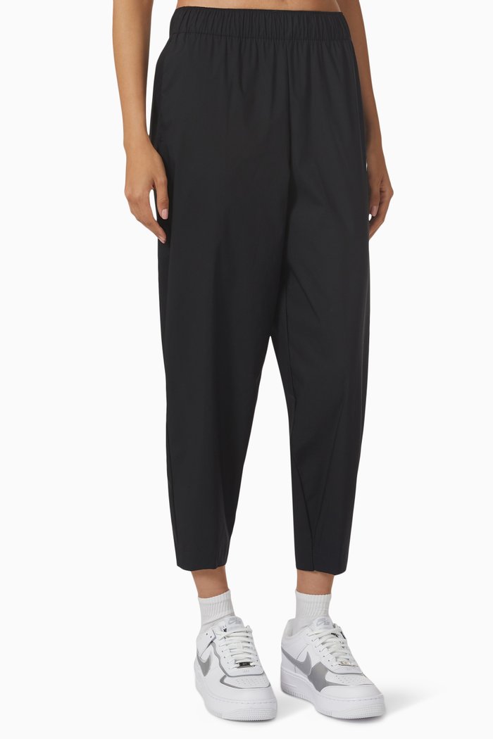 

Essential High-rise Curve Pants, Black