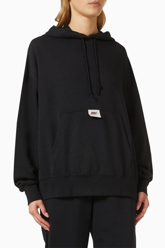 Circa 50 Hoodie in French Terry, Black