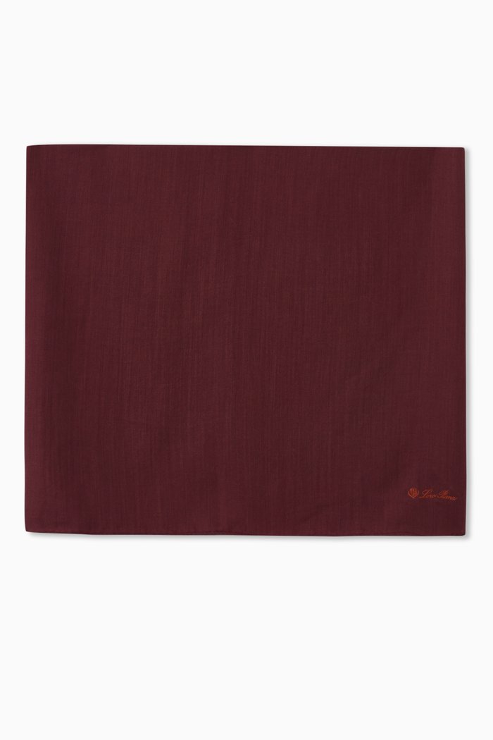 

Shayla Stole in Cashmere, Silk & Wool, Burgundy