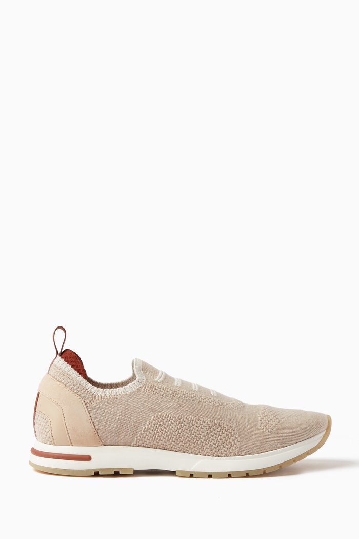 

360 LP Flexi Sneakers in Wish® Virgin Wool, Neutral