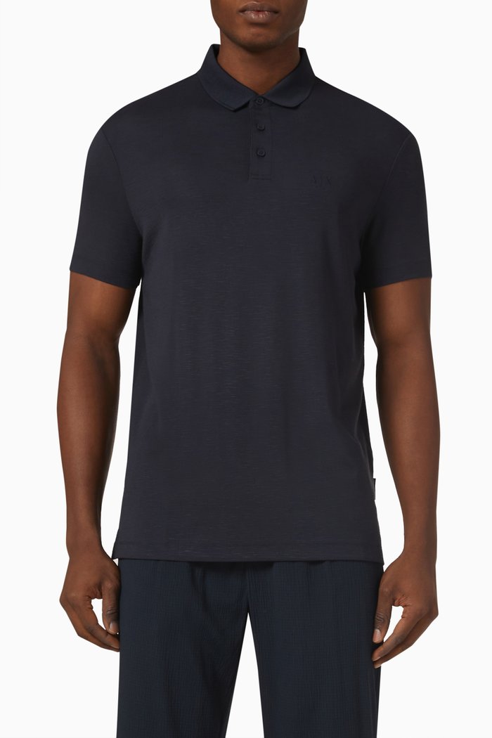 

Logo Polo T-shirt, Blue