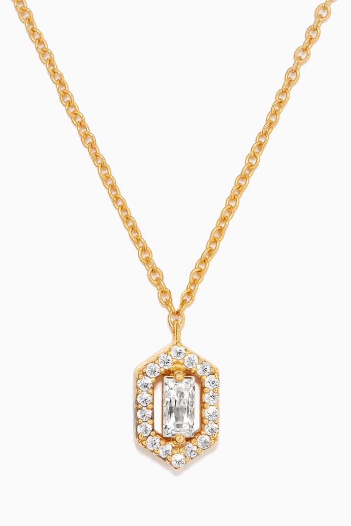 

Sentiment Necklace in 18kt Gold-plated Sterling Silver