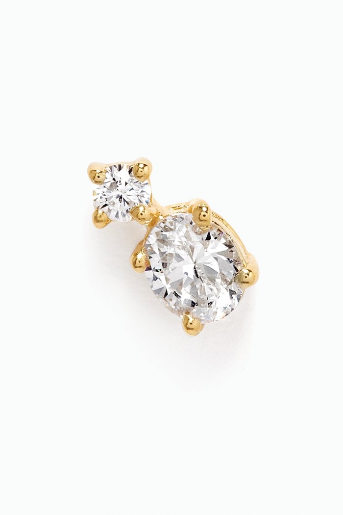 

Nikita Single Earring in 18kt Gold-plated Sterling Silver