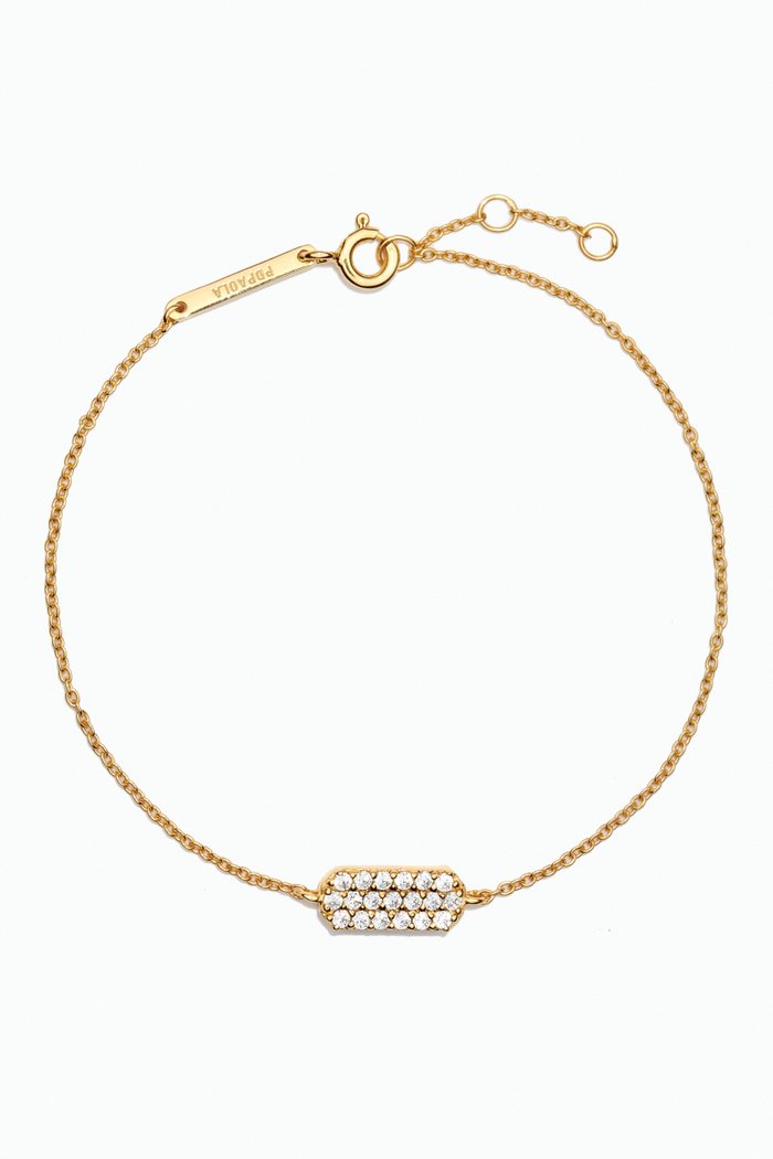 

Icy Bracelet in 18kt Gold-plated Sterling Silver