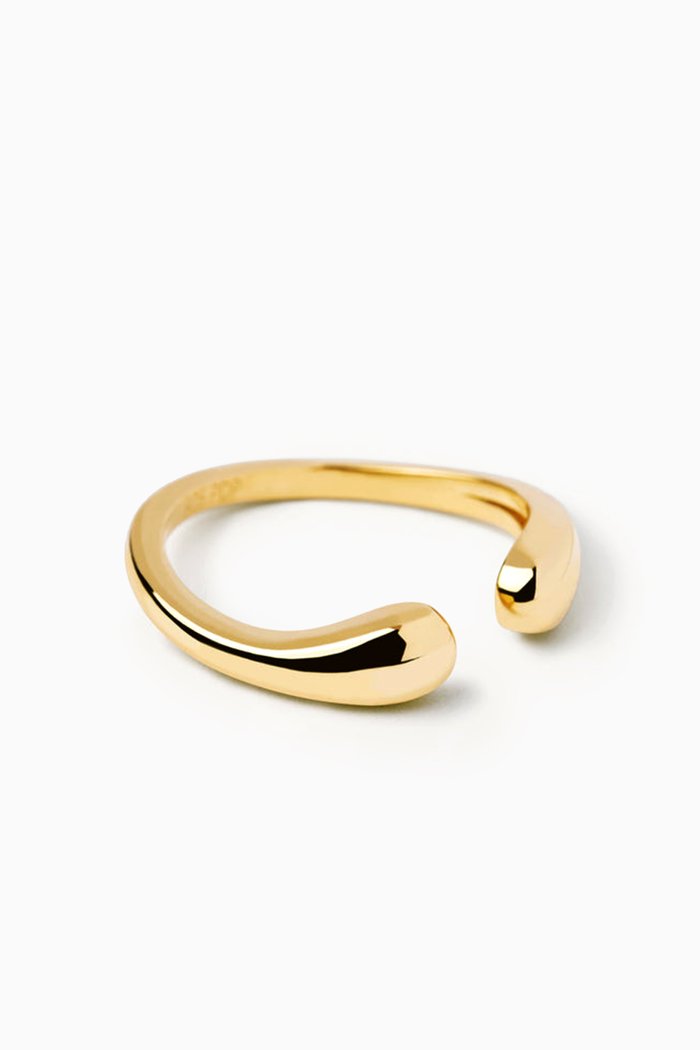 

Crush Ring in 18kt Gold-plated Sterling Silver