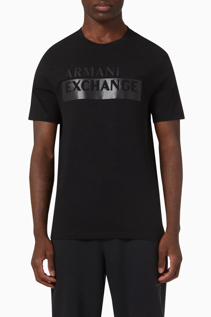 

Logo T-shirt in Cotton Jersey, Black