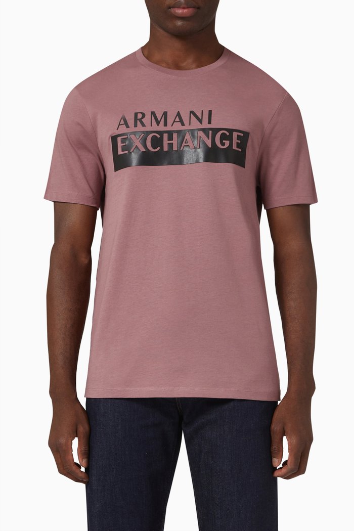 

Logo T-shirt in Cotton Jersey, Pink