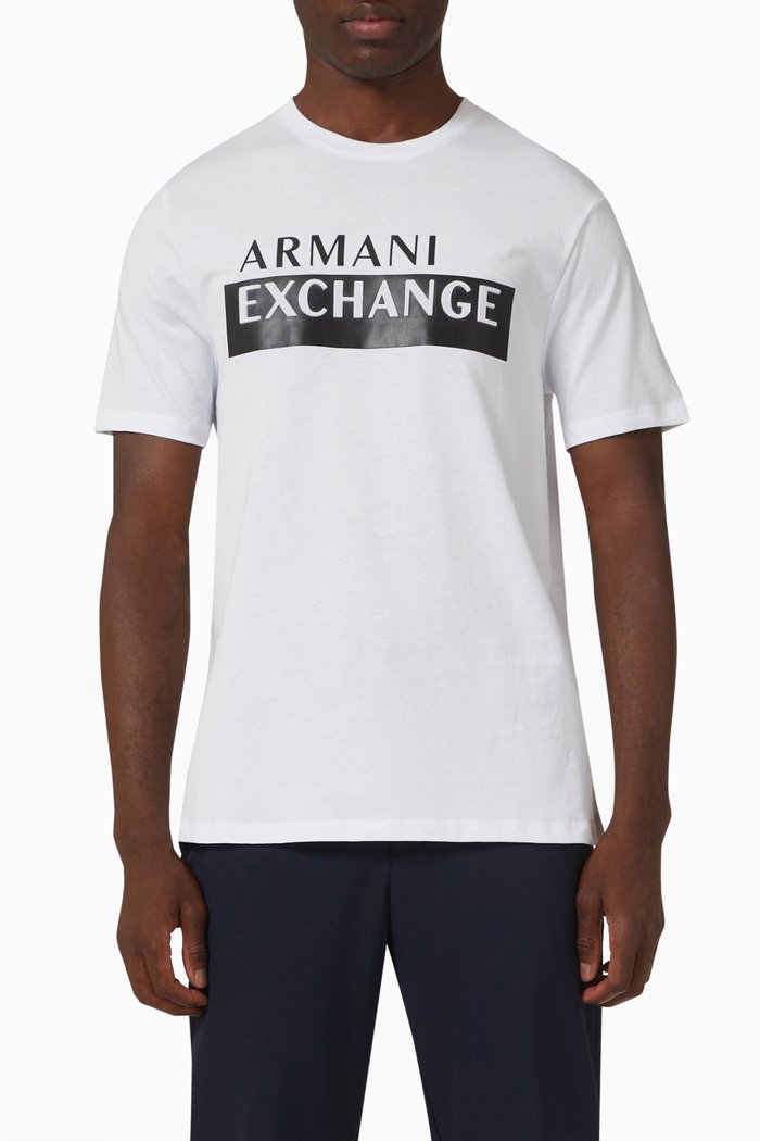 

Logo T-shirt in Cotton Jersey, White
