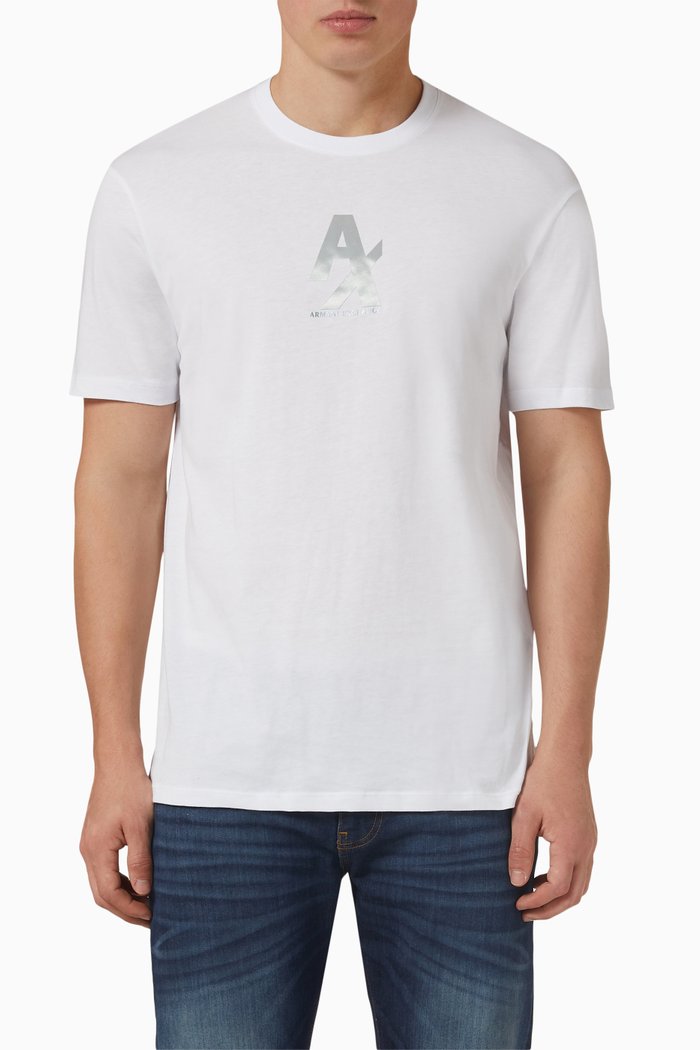 

Logo Short Sleeve T-shirt in Jersey, White
