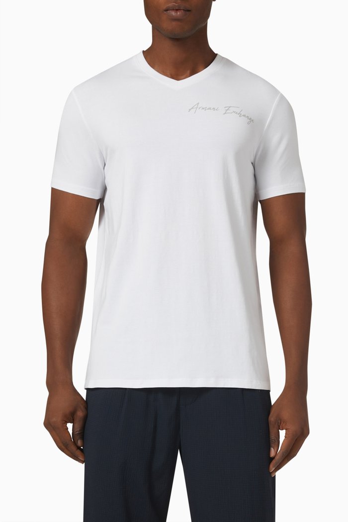 

Logo-print T-shirt in Cotton-jersey, White