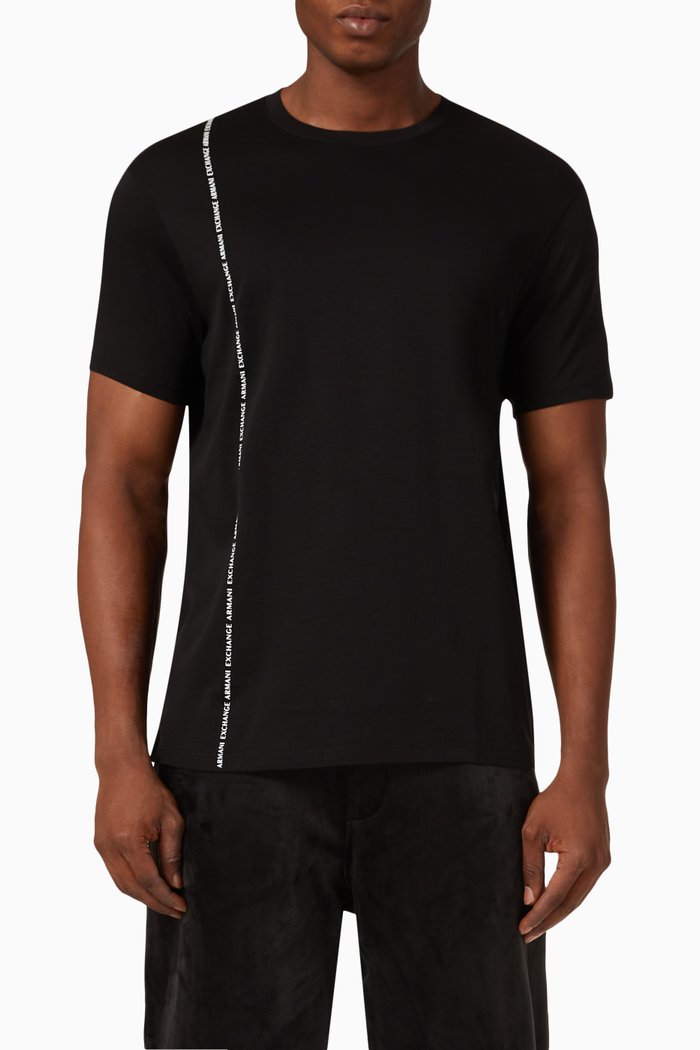 

Logo T-Shirt in Cotton, Black