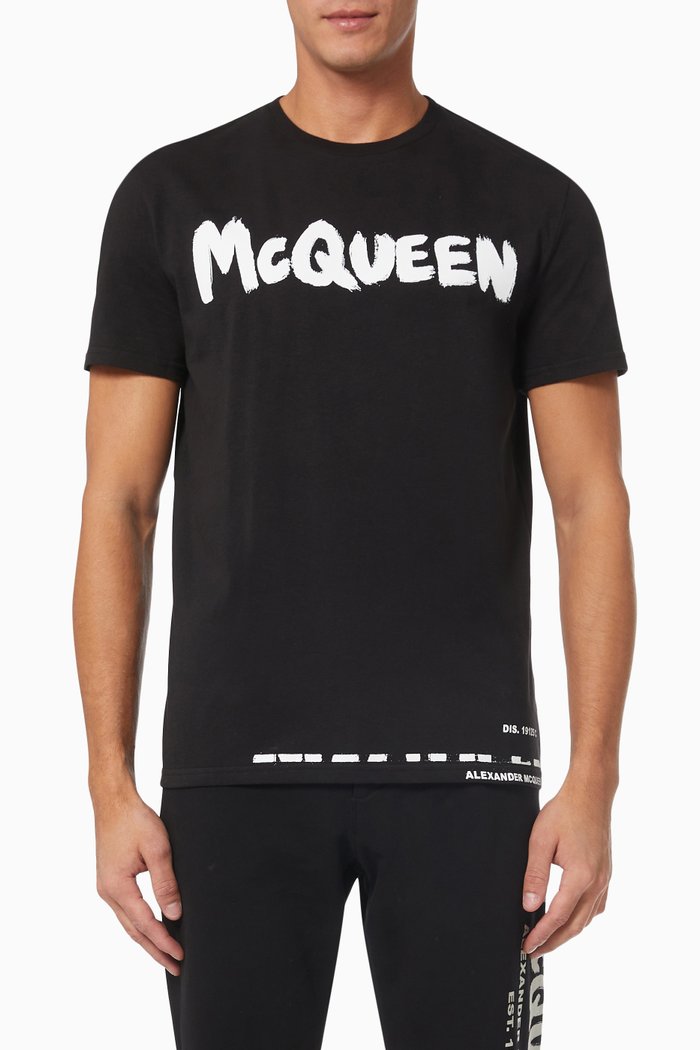 

Graffiti T-shirt in Organic Cotton Jersey, White