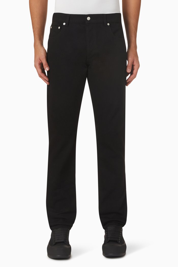 

Slim Fit Jeans in Denim, Black