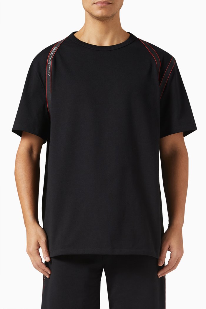 

Harness T-shirt in Cotton, Black