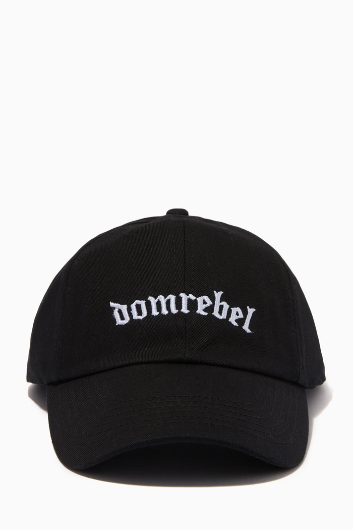 

Gothic Cap in Cotton Twill, Black