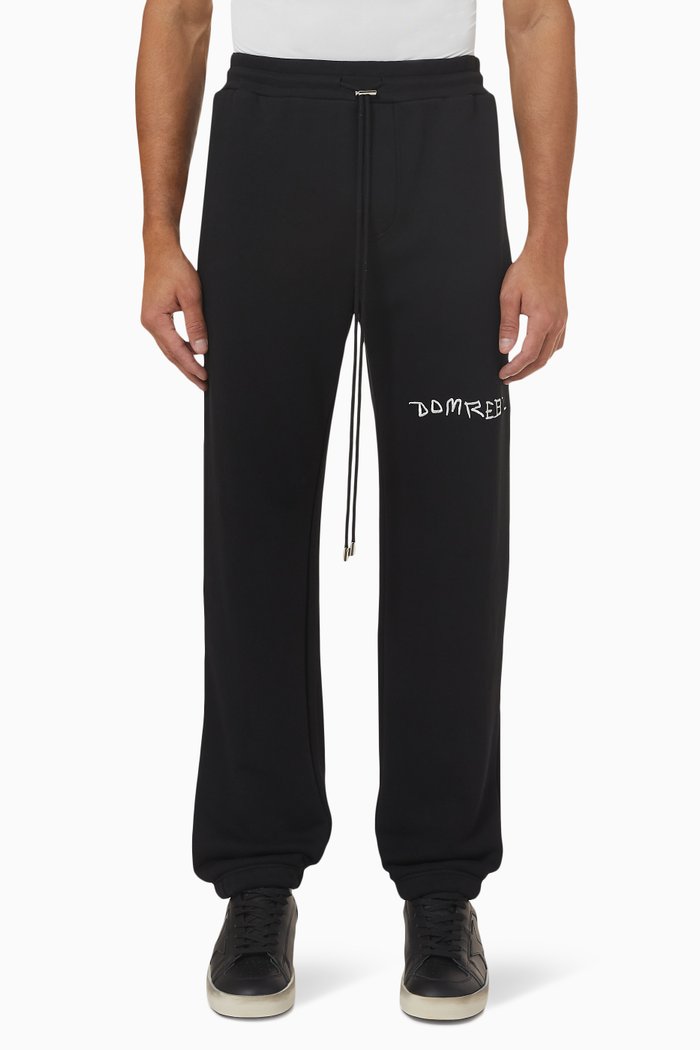 

Caveman Sweatpants in Cotton Terry, Black