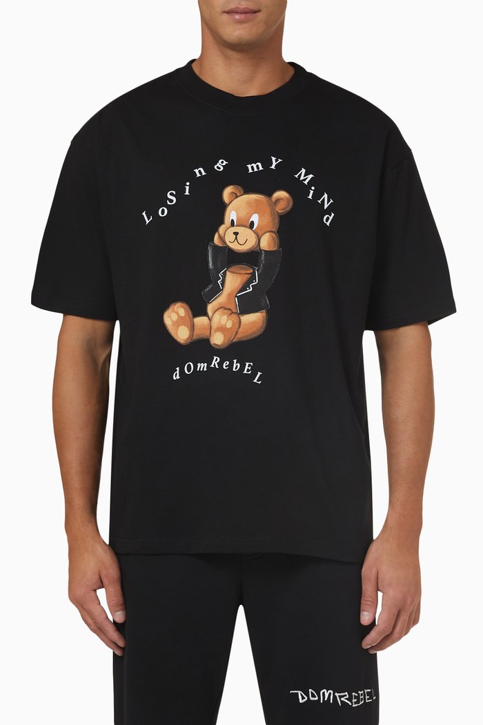 

Coocoo T-shirt in Cotton Jersey, Black