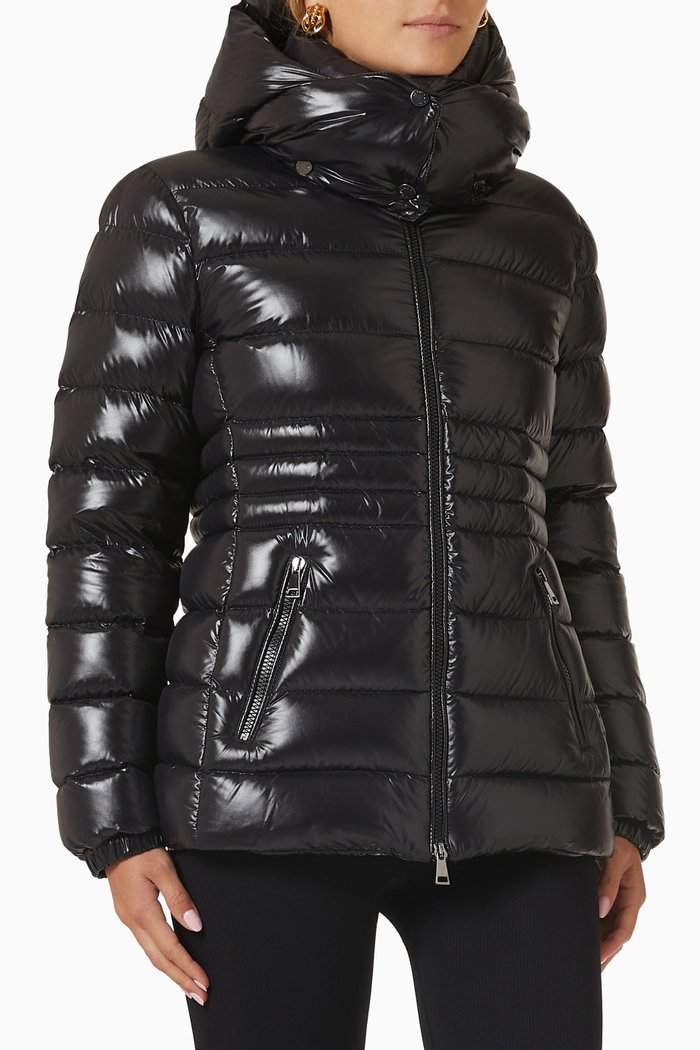 

Bouchet Hooded Jacket in Padded Nylon, Black