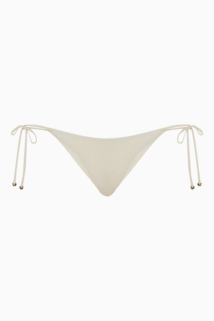 

The String Bikini Bottom in Stretch Nylon, Neutral