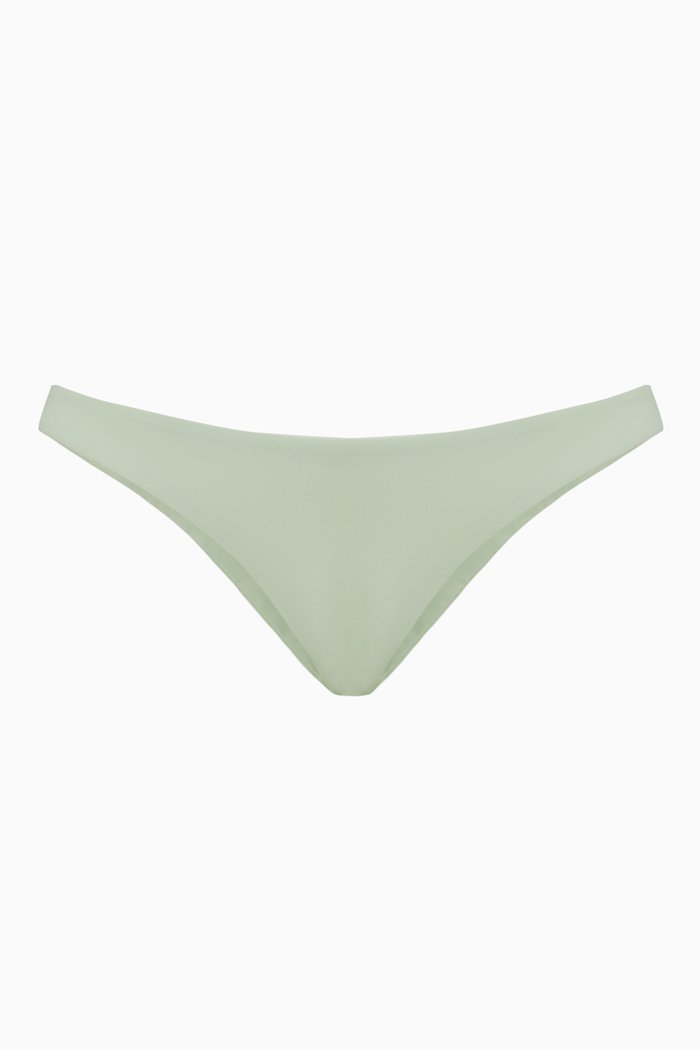 

Hipster Bikini Briefs in Stretch Nylon, Green