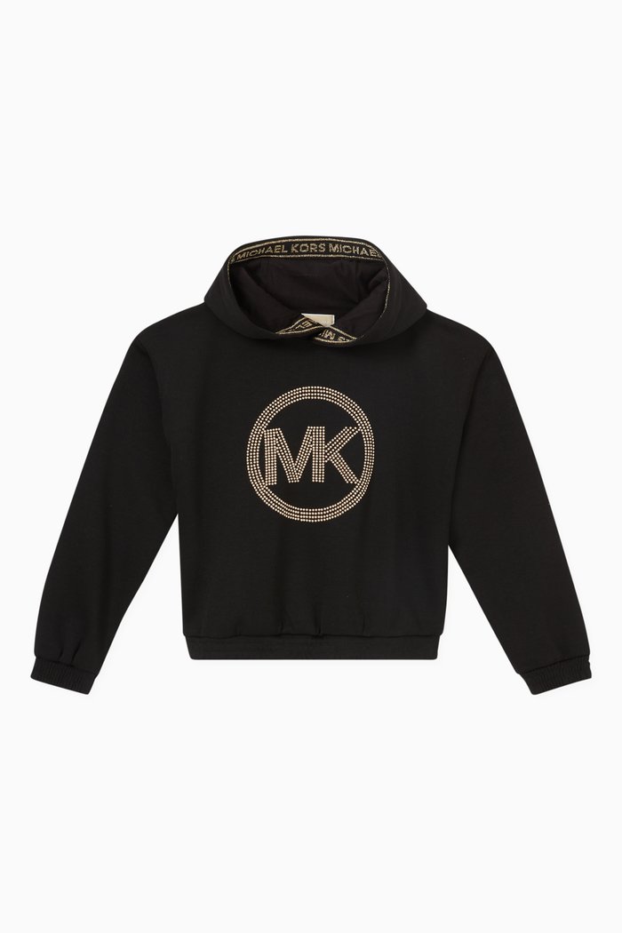 

Logo Hoodie in Cotton, Black